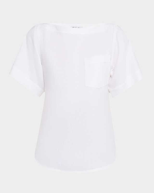 Assen Short-Sleeve Antiqua Linen Shirt